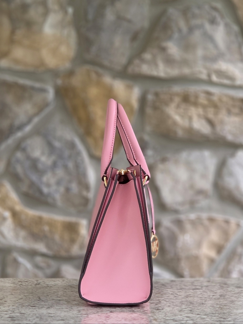 Michael Kors Sheila Medium Pink Satchel - Picture 2 of 8